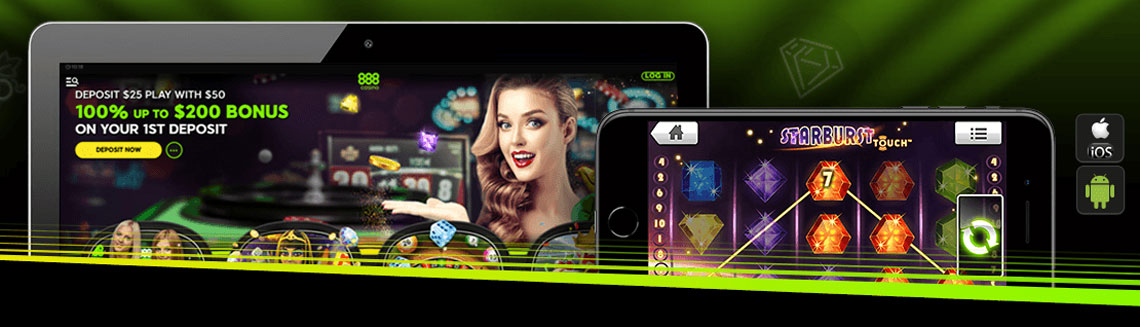 888 casino mobile Canada