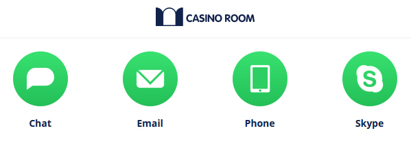 casino room customer support