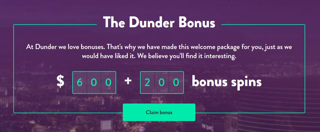 Dunder Bonus new