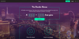 Dunder Casino Bonus Feature