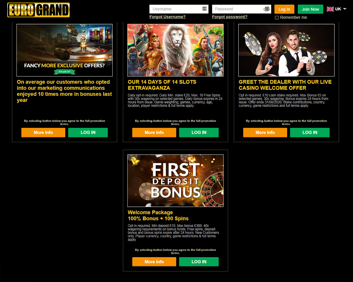 Casino Eurogrand Online