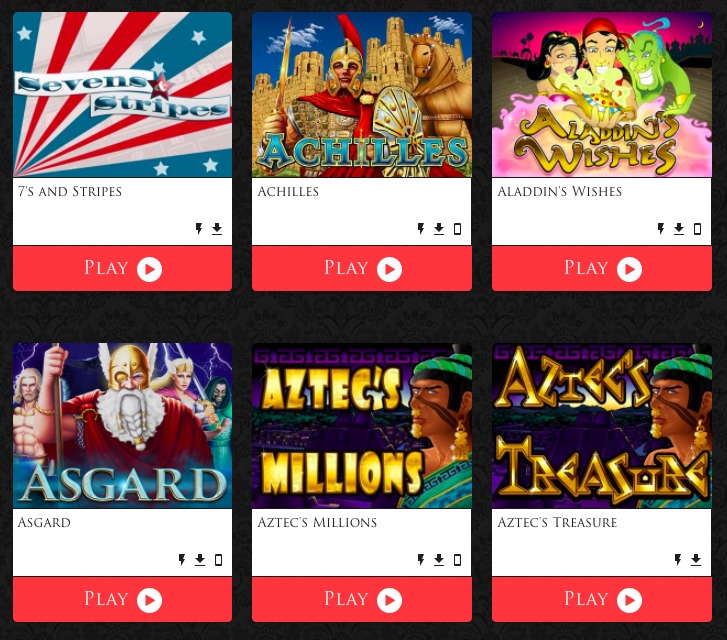 Lucky Red Casino Mobile App