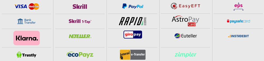 Magic Red Canada payment methods