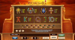 riches of ra payouts