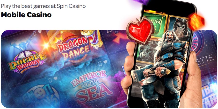 Spin City Casino Mobile